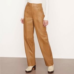 Vince Leather Seam Front Trouser